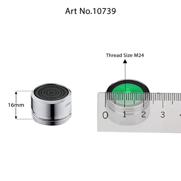 Aerator Foam Flow (Outer Thread)