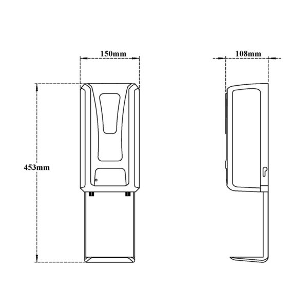 Automatic (Sensor) Lotion Dispenser – Wall Mounted