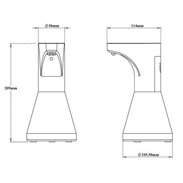 Automatic (Sensor) Lotion Dispenser Countertop