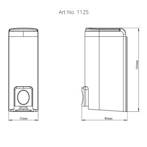 Lotion (Liquid) Dispenser (Wall Mounted)