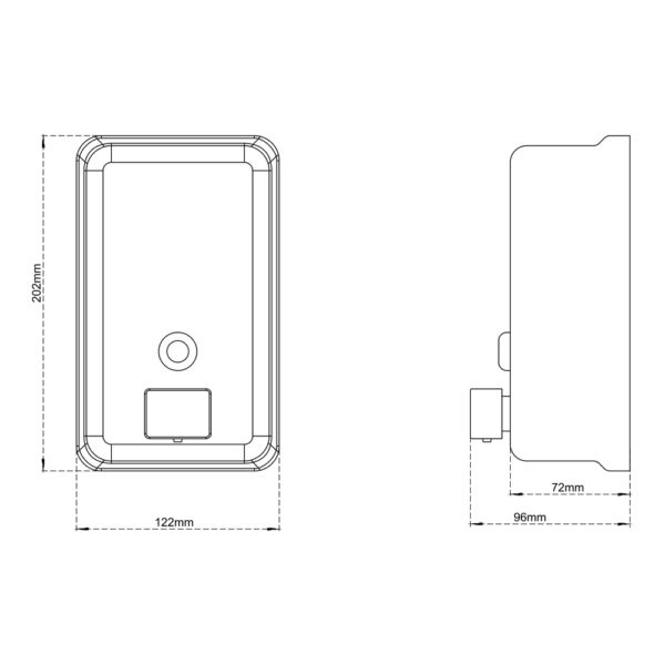 Lotion (Liquid) Dispenser (Wall Mounted)