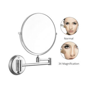 Shaving & Makeup Mirror (1x & 3x Magnifying)