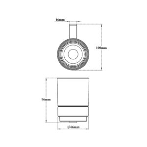 Tumbler Holder-Square