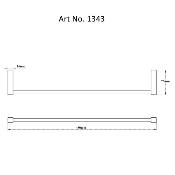 Towel Rail-Square