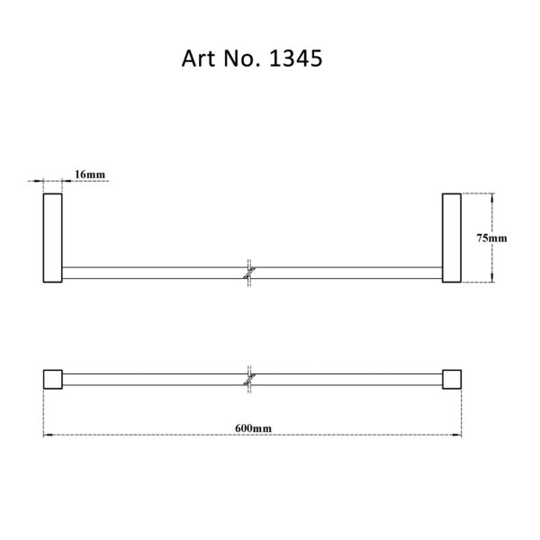 Towel Rail-Square