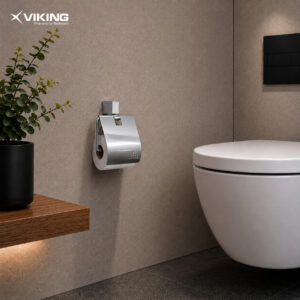 Toilet Paper Holder with Cover-Edge