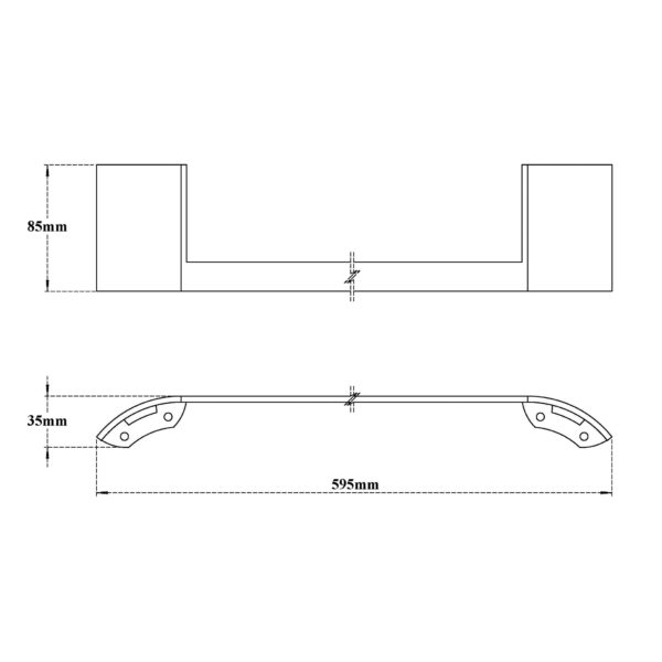 Towel Rail-Pebbles