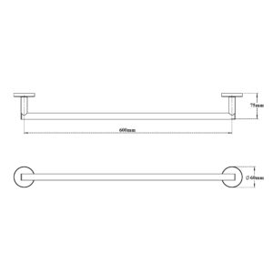 Towel Rail H2O