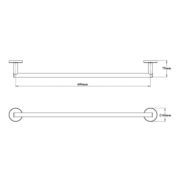 Towel Rail H2O