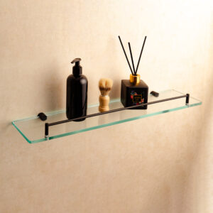 Glass Shelf with Rail H2O