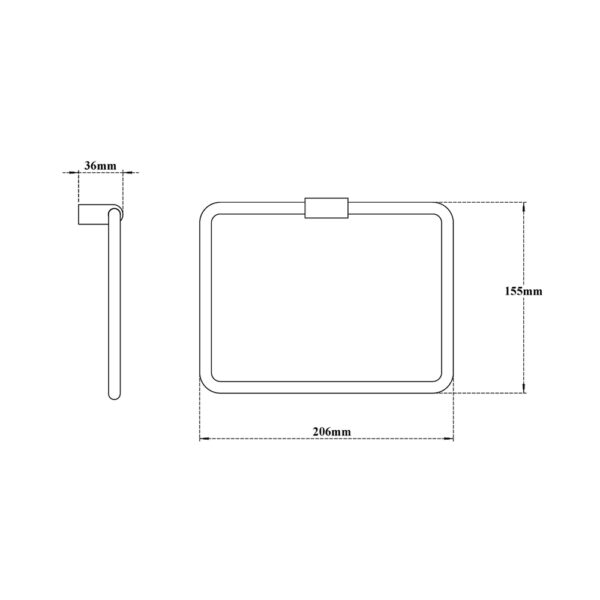 Towel Ring-Subtle