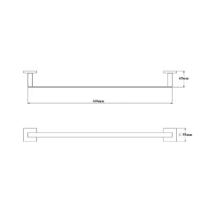 Towel Rail-Whole Square