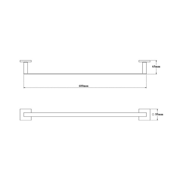 Towel Rail-Whole Square