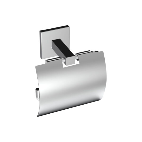Toilet Paper Holder with Flap-Whole Square