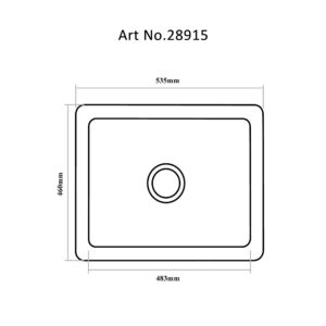 Sink-Single Bowl
