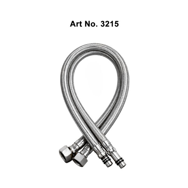 Connection Pipe Threaded Italia for Basin Mixer – SS 304 (Pair)