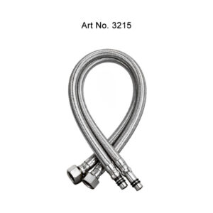 Connection Pipe Threaded Italia for Basin Mixer – SS 304 (Pair)