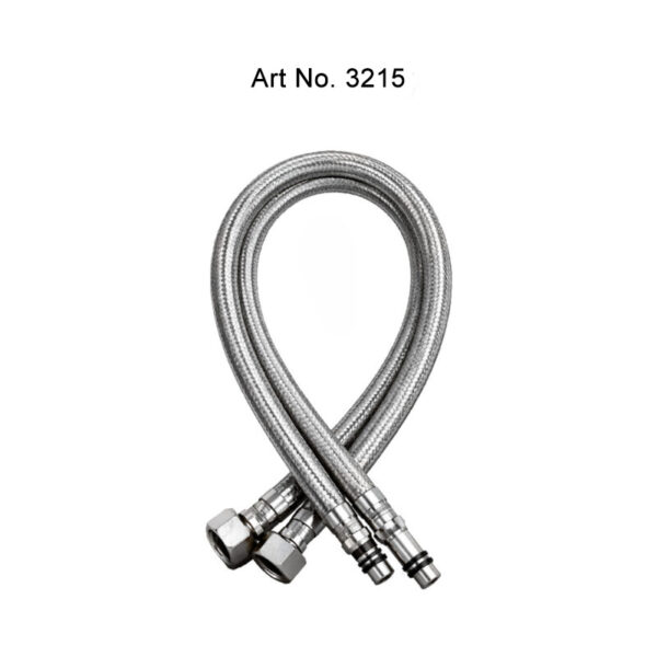 Connection Pipe Threaded Italia for Basin Mixer – SS 304 (Pair)