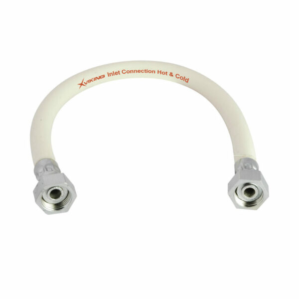 Connection Pipe White – Brass Tail & CP Nut