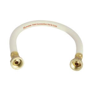 Connection Pipe White – Brass Tail & Nut