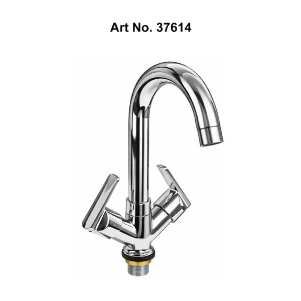 Centre Hole Basin Mixer – Regular Spout