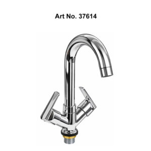 Centre Hole Basin Mixer – Regular Spout