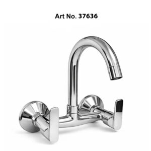 Sink Mixer Two handles (Wall Mounted)
