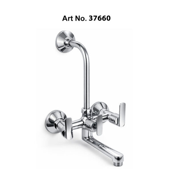 Wall Mixer with L bend 2 handles
