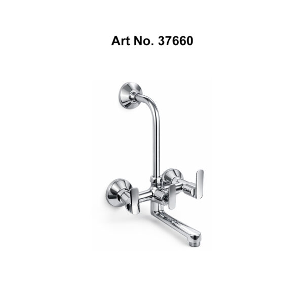 Wall Mixer with L bend 2 handles