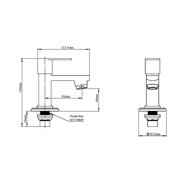 Wash Basin (Pillar) Tap