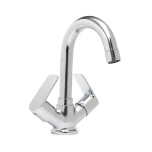 Center Hole Basin Mixer – Regular Spout