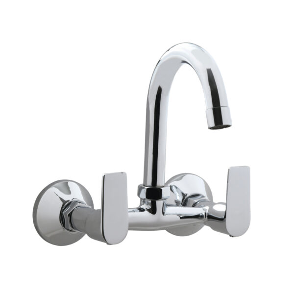 Sink Mixer Two handles (Wall Mounted)