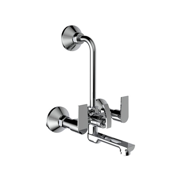 Wall Mixer with Overhead Shower Provision