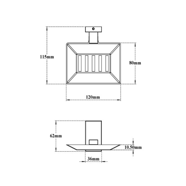 Soap Dish – Wall Mounted