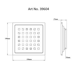 Square Drain