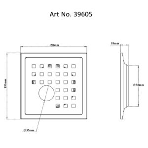 Square Drain