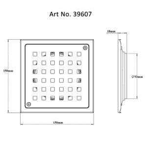 Square Drain