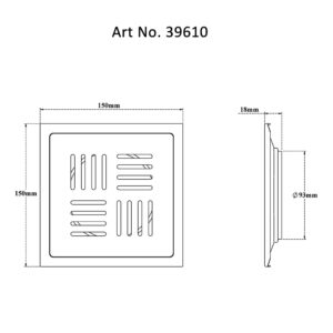 Square Drain