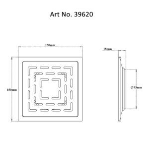 Square Drain