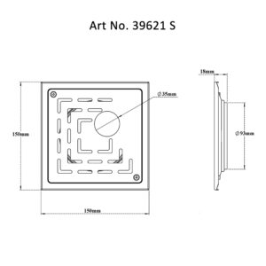 Square Drain