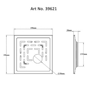 Square Drain