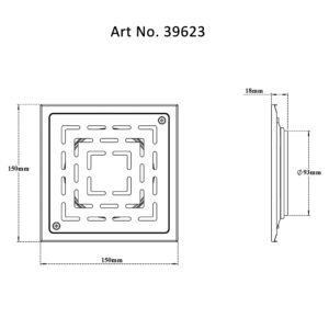 Square Drain