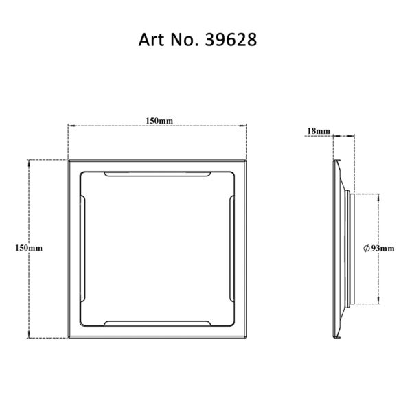 Square Drain