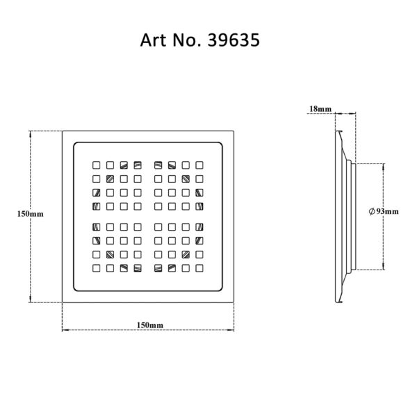 Square Drain