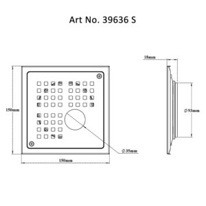 Square Drain