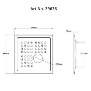 Square Drain