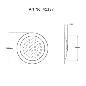 Drain Round-One Piece