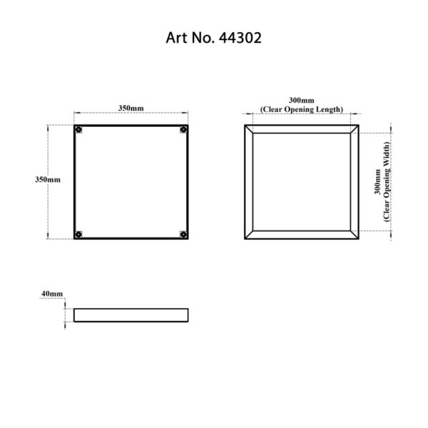 Manhole Cover-Tile Marble Insert