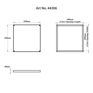 Manhole Cover-Tile Marble Insert