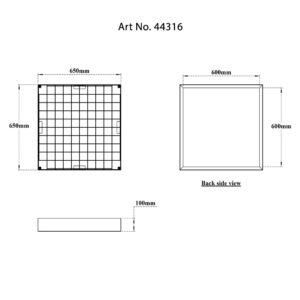 Manhole Cover-Tile Marble Insert